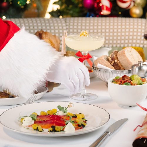vegetarian christmas dinner london